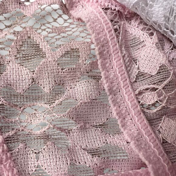 Juicy Couture 4 Pack Lace Lingerie Thong Set McBling Y2K Size Medium - Picture 8 of 9